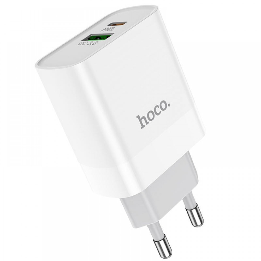 СЗУ Hoco C80A Plus Rapido PD20W+QC3.0 (1USB-A/1C)