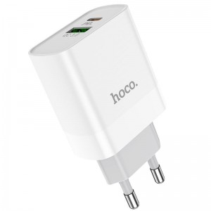 СЗУ Hoco C80A Plus Rapido PD20W+QC3.0 (1USB-A/1C)