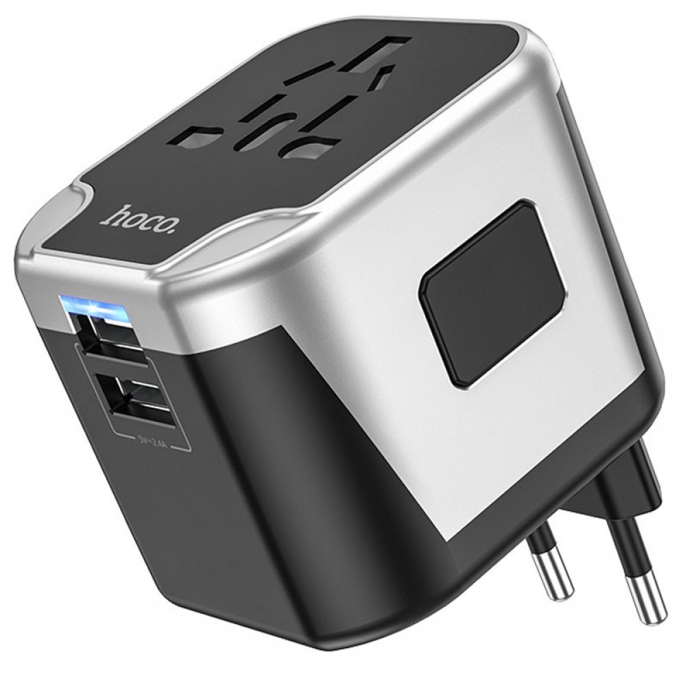 СЗУ Hoco AC5 Level 2USB+Socket СЗУ Hoco AC5 Level 2USB+Socket