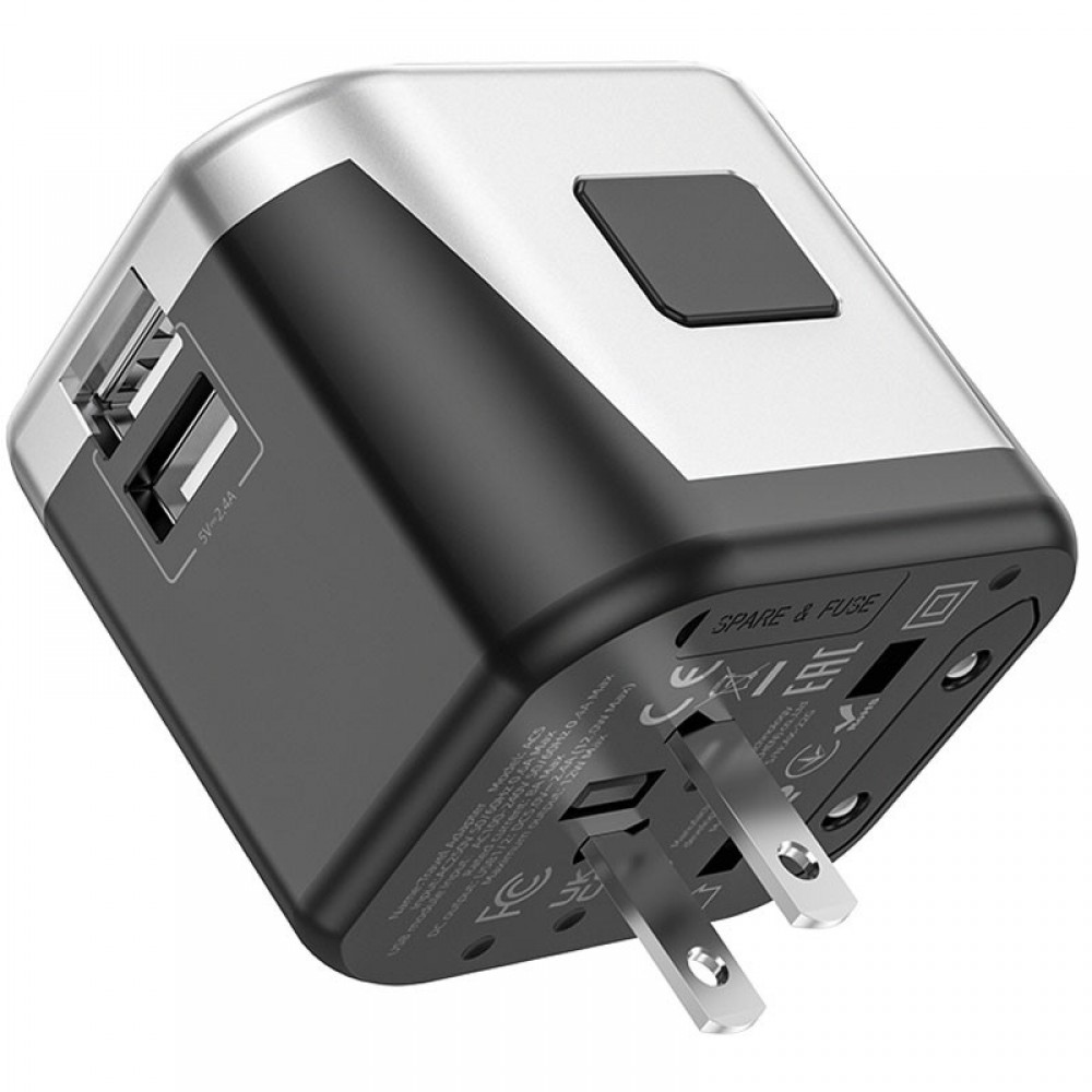 СЗУ Hoco AC5 Level 2USB+Socket СЗУ Hoco AC5 Level 2USB+Socket