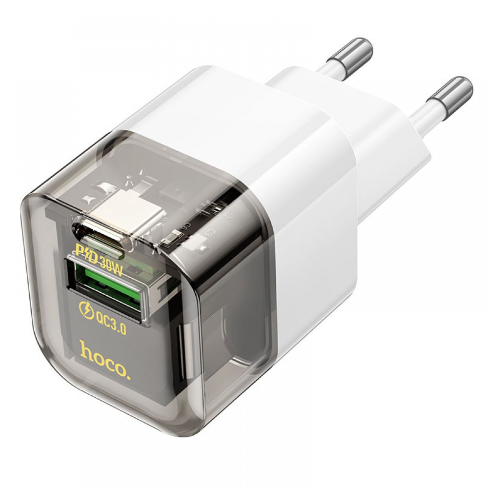 МЗП Hoco C131A Platium PD30W+QC3.0 (1USB-C) МЗП Hoco C131A Platium PD30W+QC3.0 (1USB-C)