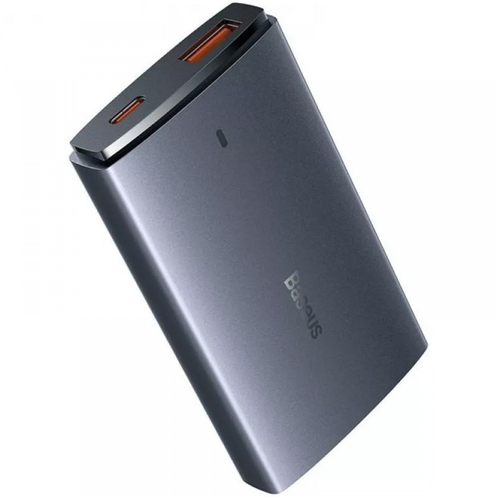 МЗП Baseus GaN5 Pro Ultra-Slim 65W Type-C+USB + Type-C to Type-C 100W (1m) (CCGP15011) МЗП Baseus GaN5 Pro Ultra-Slim 65W Type-C+USB + Type-C to Type-C 100W (1m) (CCGP15011)