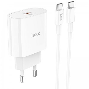 МЗП Hoco C94A Metro PD20W (1C) + Type-C to Type-C