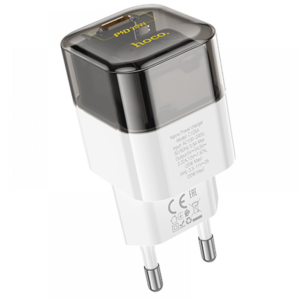 СЗУ Hoco C125A Transparent 1C PD20W СЗУ Hoco C125A Transparent 1C PD20W