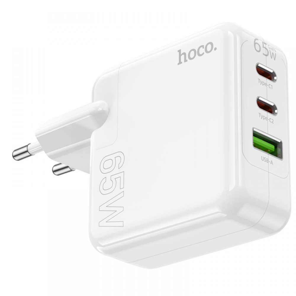 СЗУ Hoco C115A Header PD65W+QC3.0 (1USB-A/2C) СЗУ Hoco C115A Header PD65W+QC3.0 (1USB-A/2C)