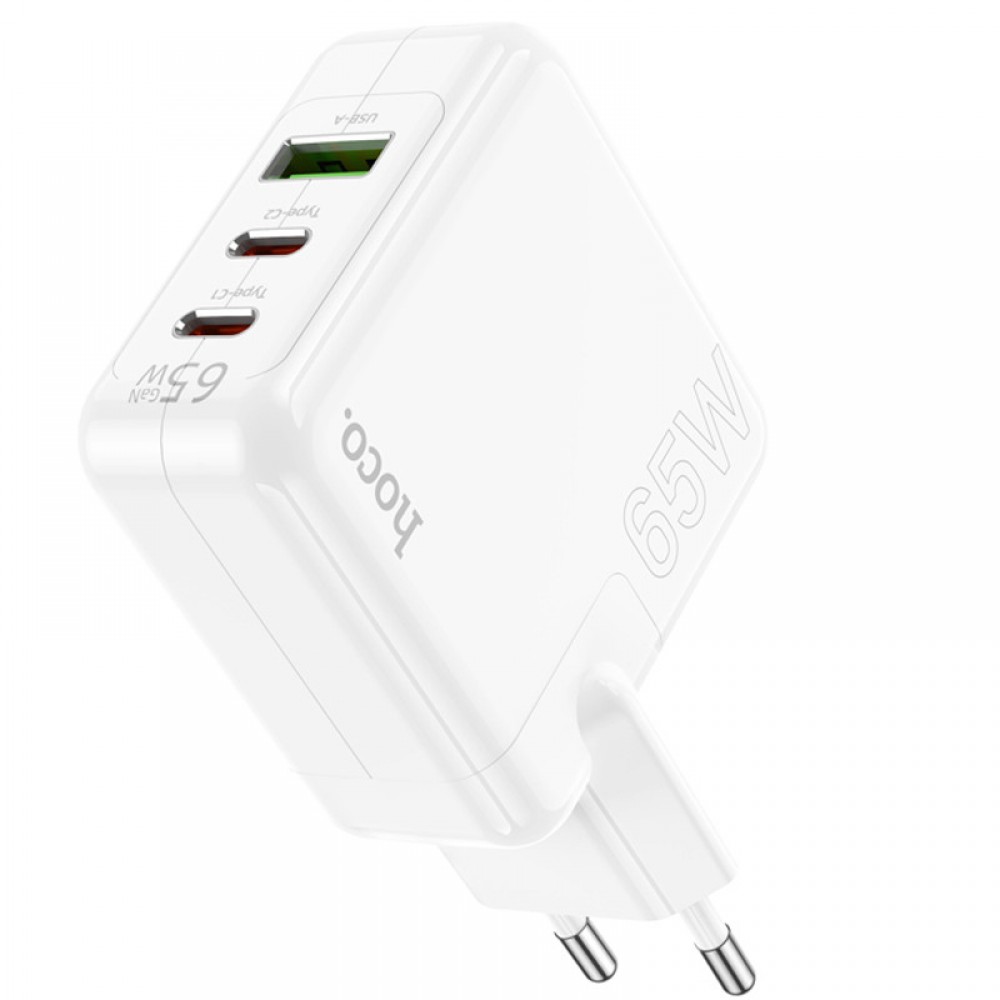 СЗУ Hoco C115A Header PD65W+QC3.0 (1USB-A/2C) СЗУ Hoco C115A Header PD65W+QC3.0 (1USB-A/2C)
