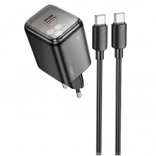 МЗП Hoco N54 Monsoon PD45W (1USB-C) + Type-C to Type-C