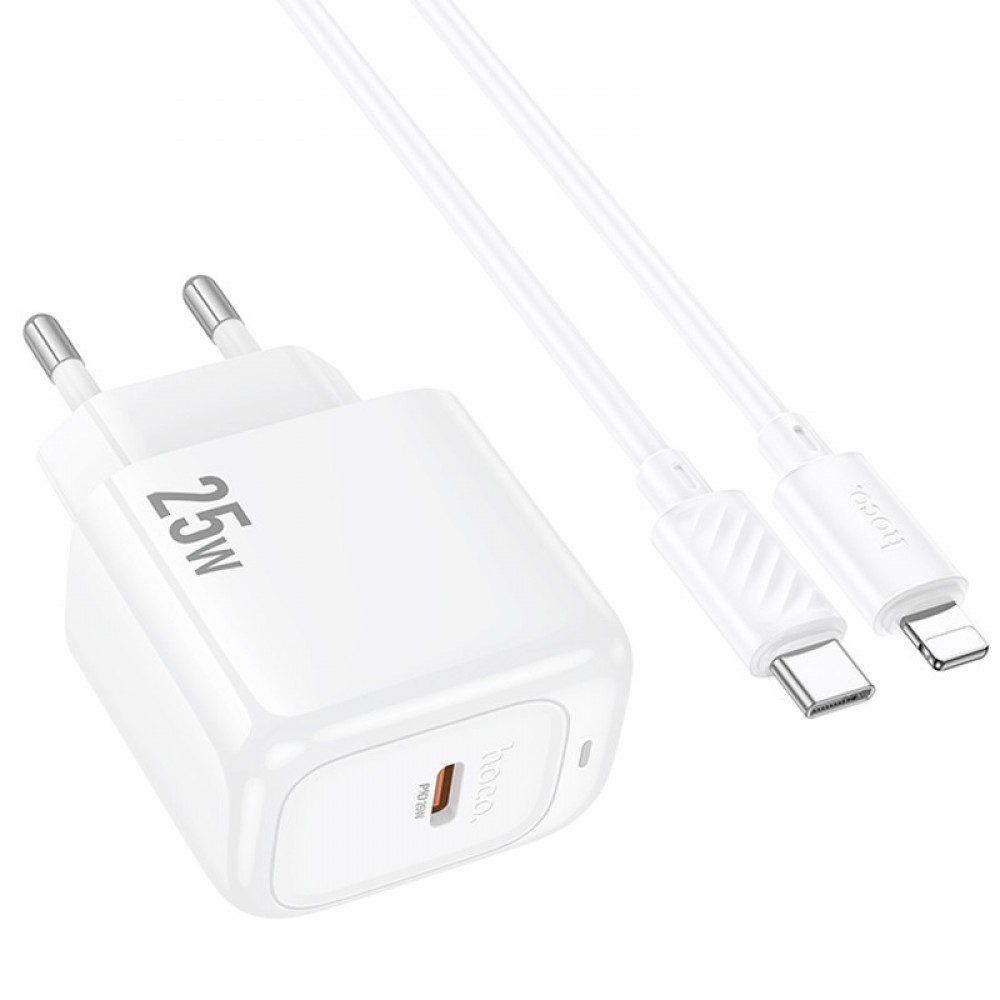 МЗП Hoco CS53A Surplus PD25W (1USB-C) + Type-C to Lightning