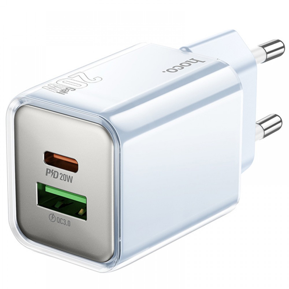 МЗП Hoco N46 Glorious PD20W+QC3.0 (1USB-A/1C) МЗП Hoco N46 Glorious PD20W+QC3.0 (1USB-A/1C)