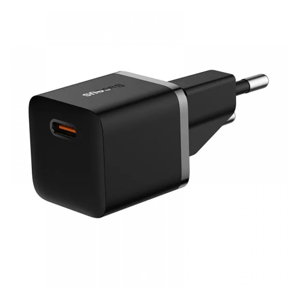 МЗП Baseus GaN5 Fast Charger (mini) 1C 25W + Type-C to Type-C (P10110909113)