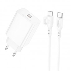 МЗП Borofone BA21A Pro Long journey PD20W (1USB-C) + Type-C to Type-C