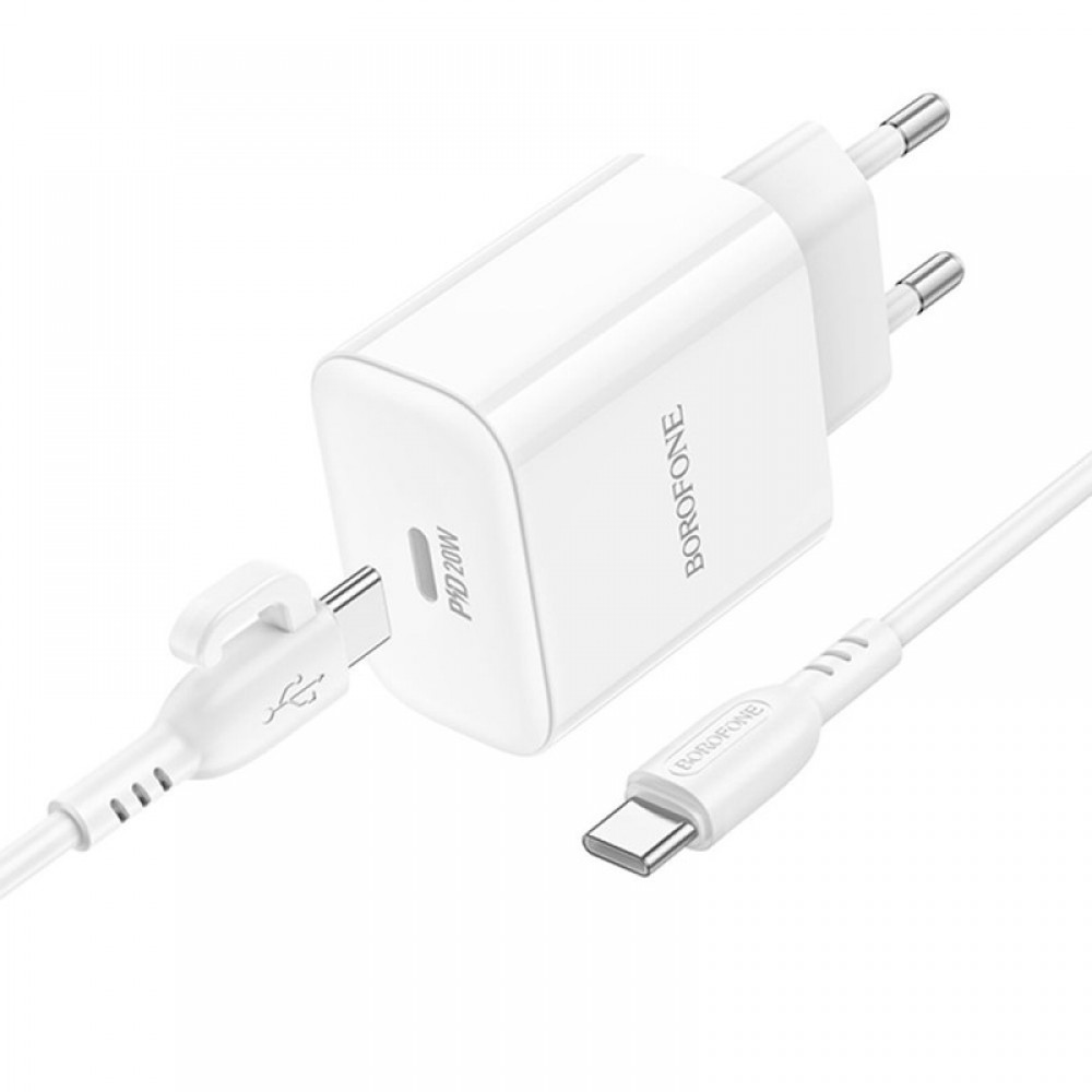 МЗП Borofone BA81A PD20W (1USB-C) + Type-C to Type-C