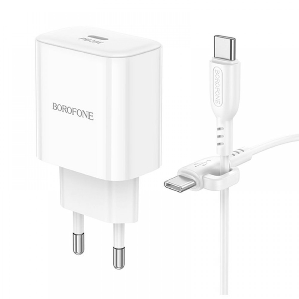 МЗП Borofone BA81A PD20W (1USB-C) + Type-C to Type-C