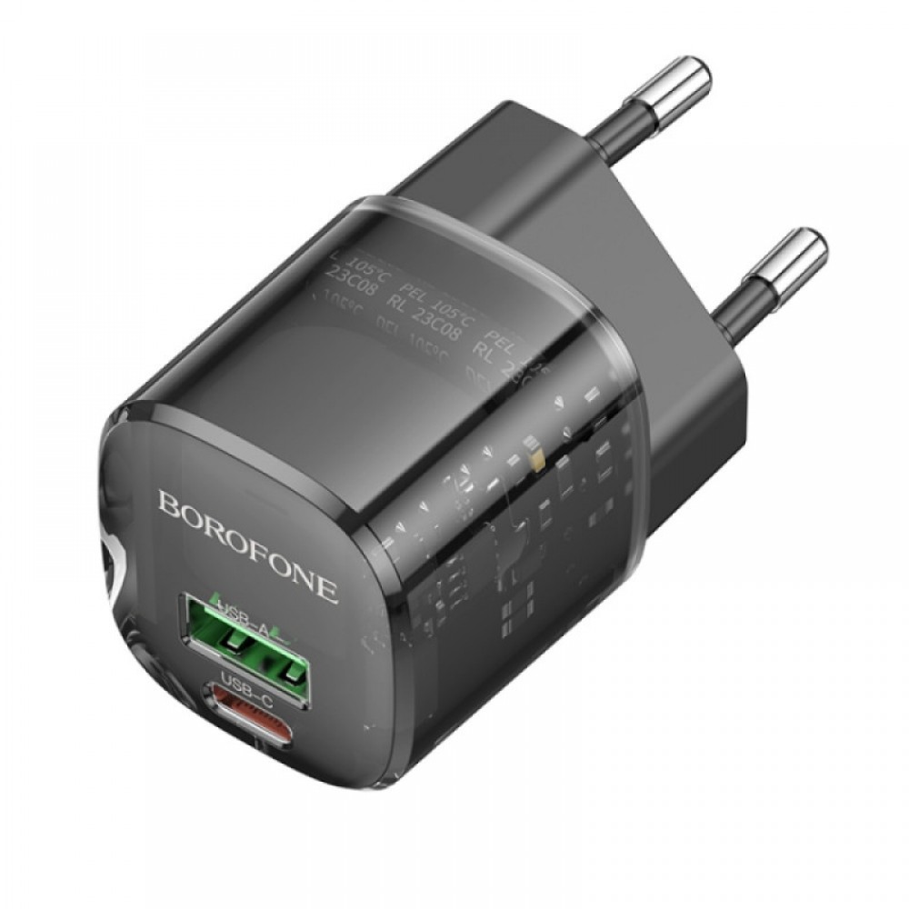СЗУ Borofone BN17 Sunlight PD20W+QC3.0 (1USB-A/1C)
