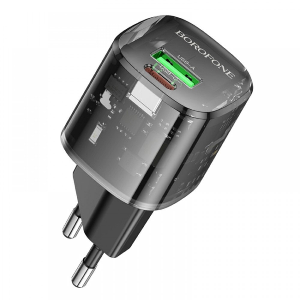 СЗУ Borofone BN17 Sunlight PD20W+QC3.0 (1USB-A/1C)