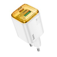 МЗП Hoco N53 Monsoon PD30W+QC3.0 (1USB-A/1C)