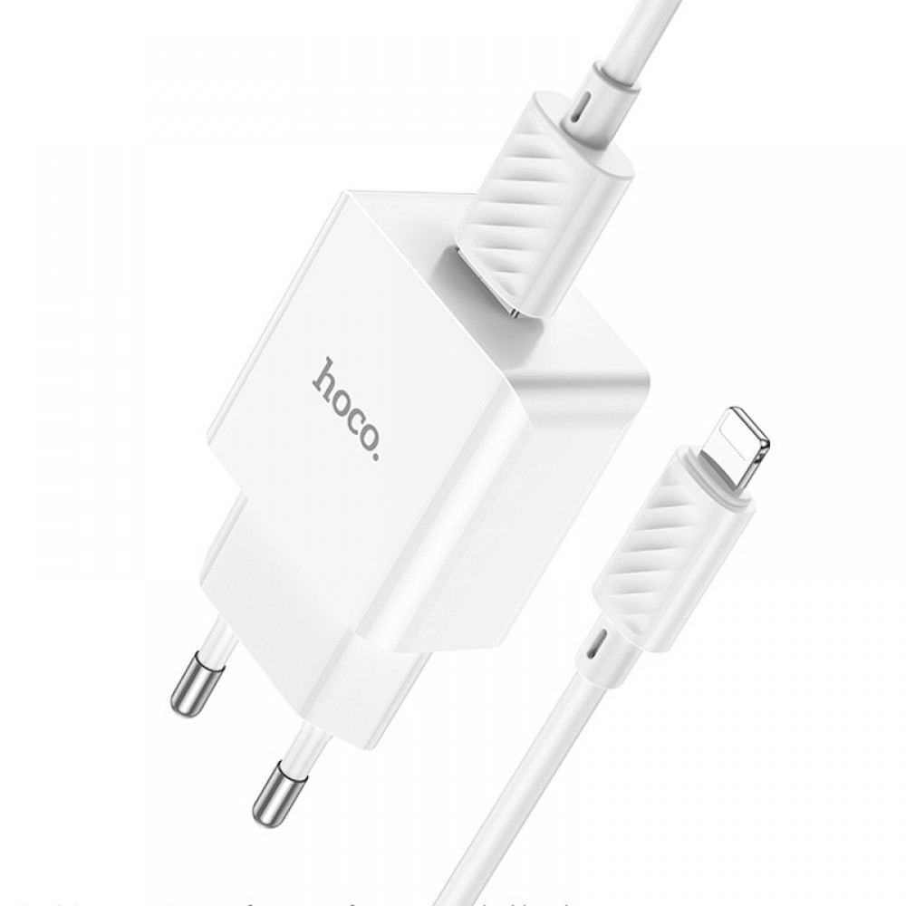 МЗП Hoco C106A Leisure 10.5W (1USB-A) + кабель USB to Lightning