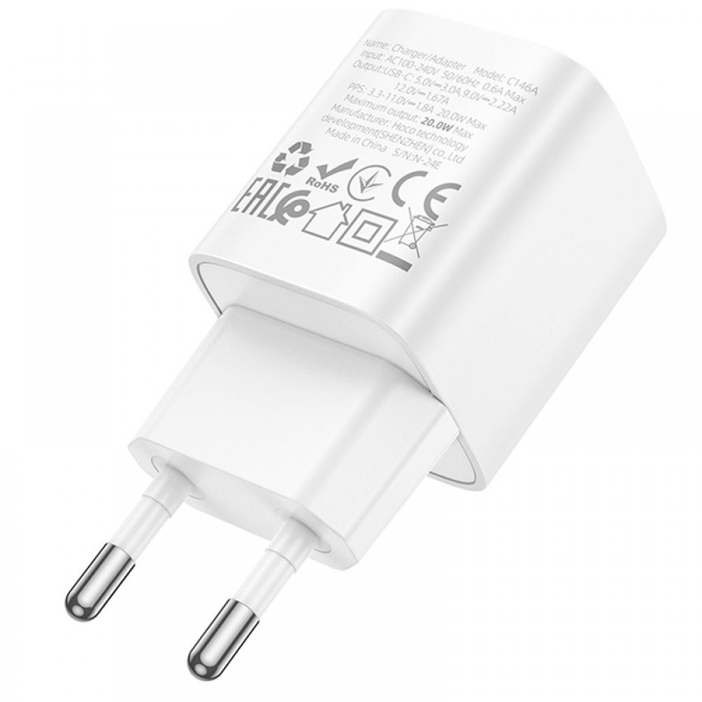 СЗУ Hoco C146A Charm PD20W (1USB-C)