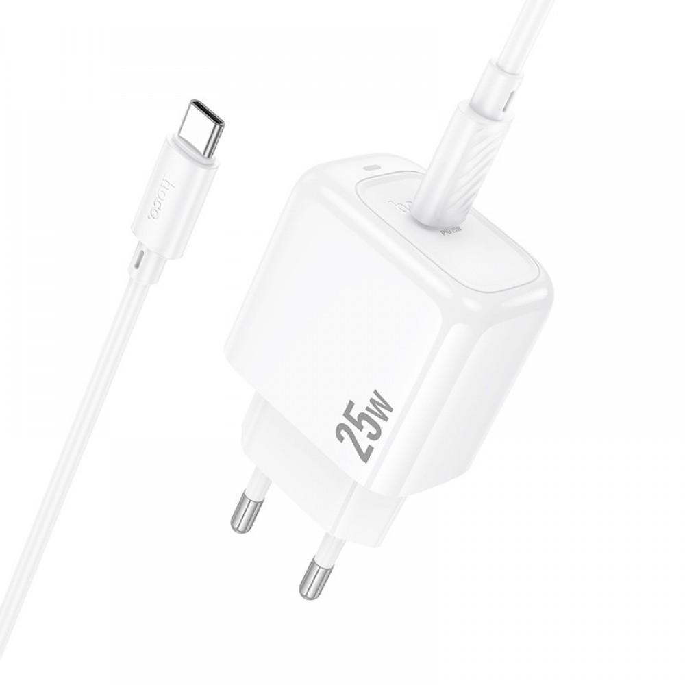 МЗП Hoco CS53A Surplus PD25W (1USB-C) + кабель Type-C to Type-C