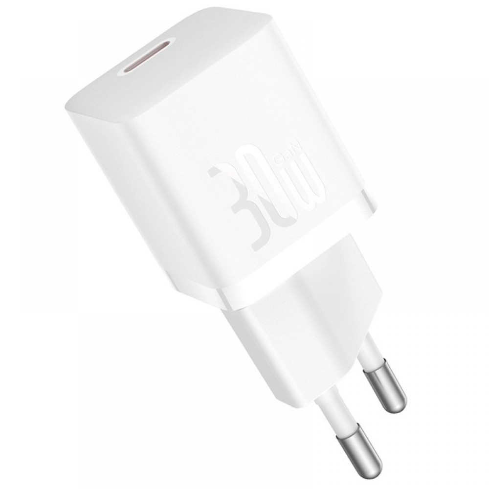 МЗП Baseus GaN5 Fast Charger (mini) 30W (1USB-C) + кабель Type-C to Type-C (P10110902)