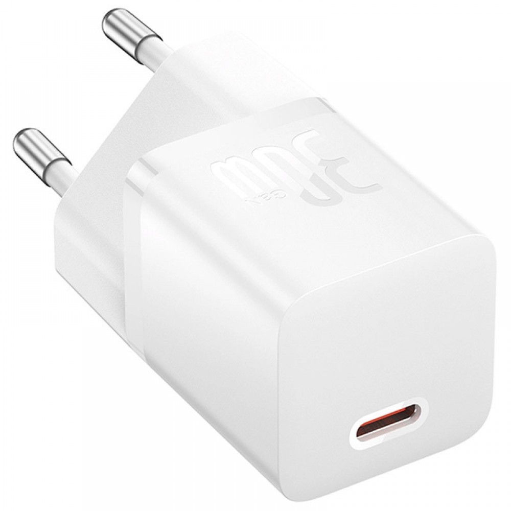 МЗП Baseus GaN5 Fast Charger (mini) 30W (1USB-C) + кабель Type-C to Type-C (P10110902)