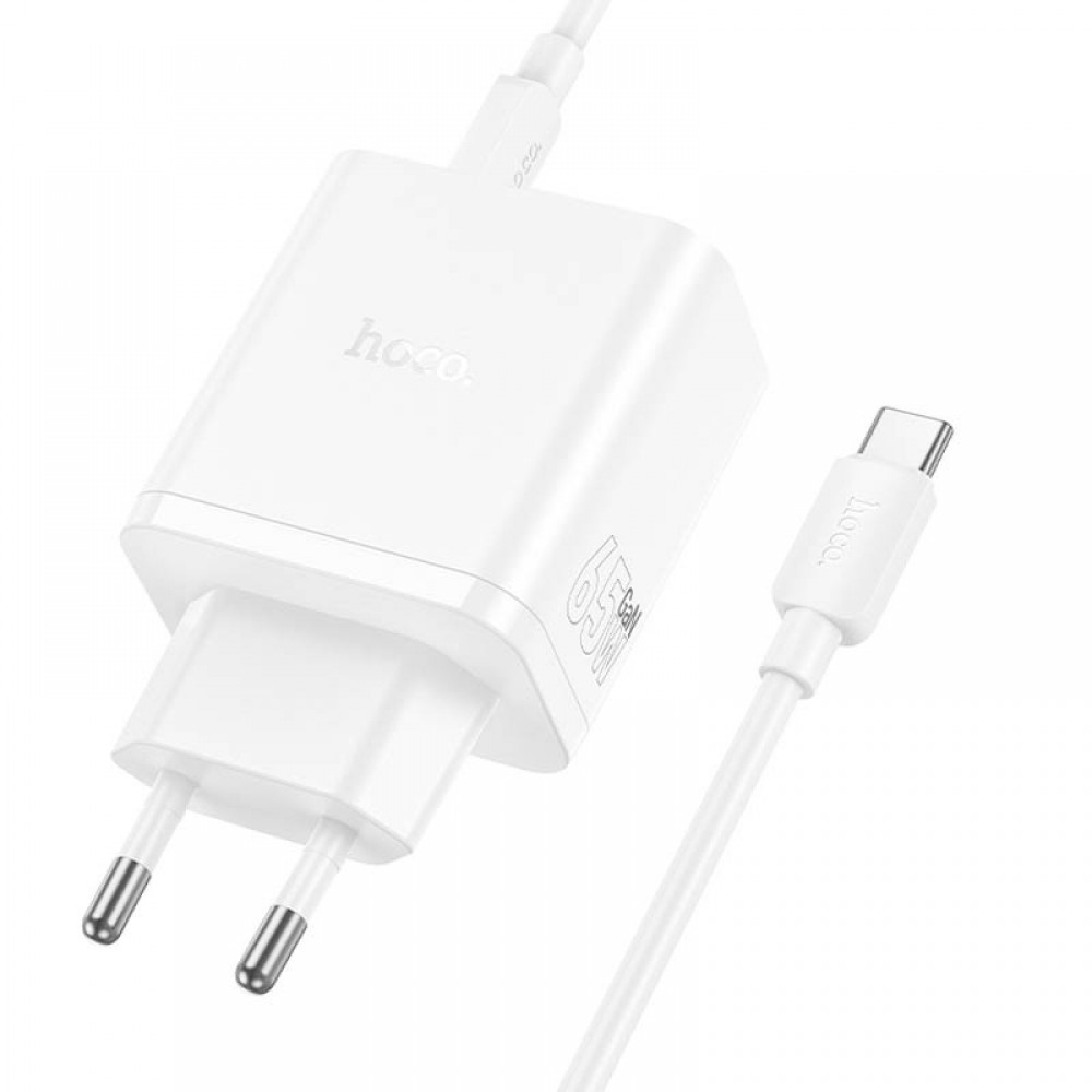 СЗУ Hoco N51 Scenery PD65W (1USB-A/2C) + кабель Type-C to Type-C СЗУ Hoco N51 Scenery PD65W (1USB-A/2C) + кабель Type-C to Type-C