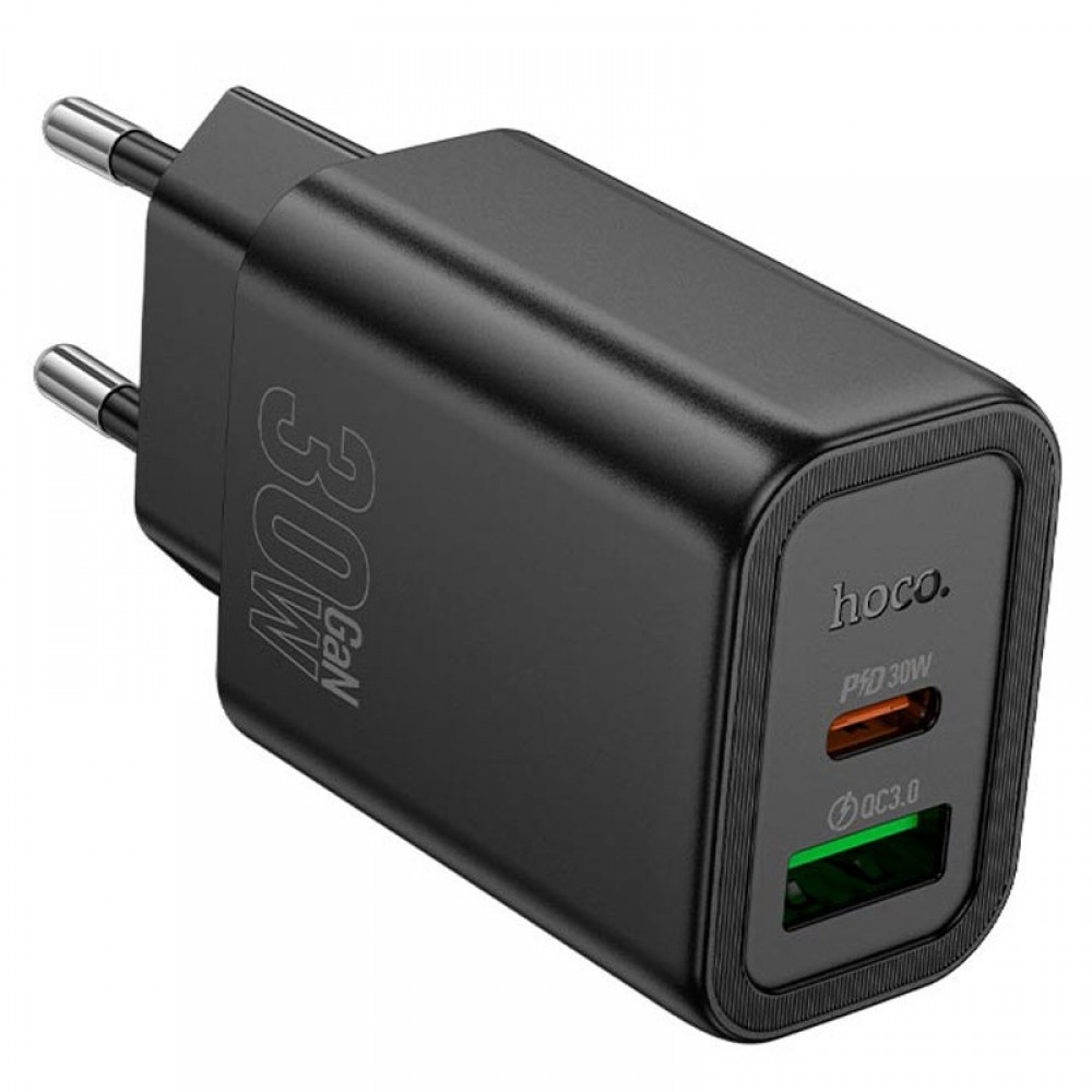 СЗУ Hoco N63 Gentle PD30W+QC3.0 (1USB-A/1C)