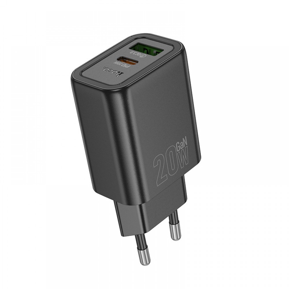 МЗП Hoco N61 Gentle PD20W+QC3.0 (1USB-A/1C)