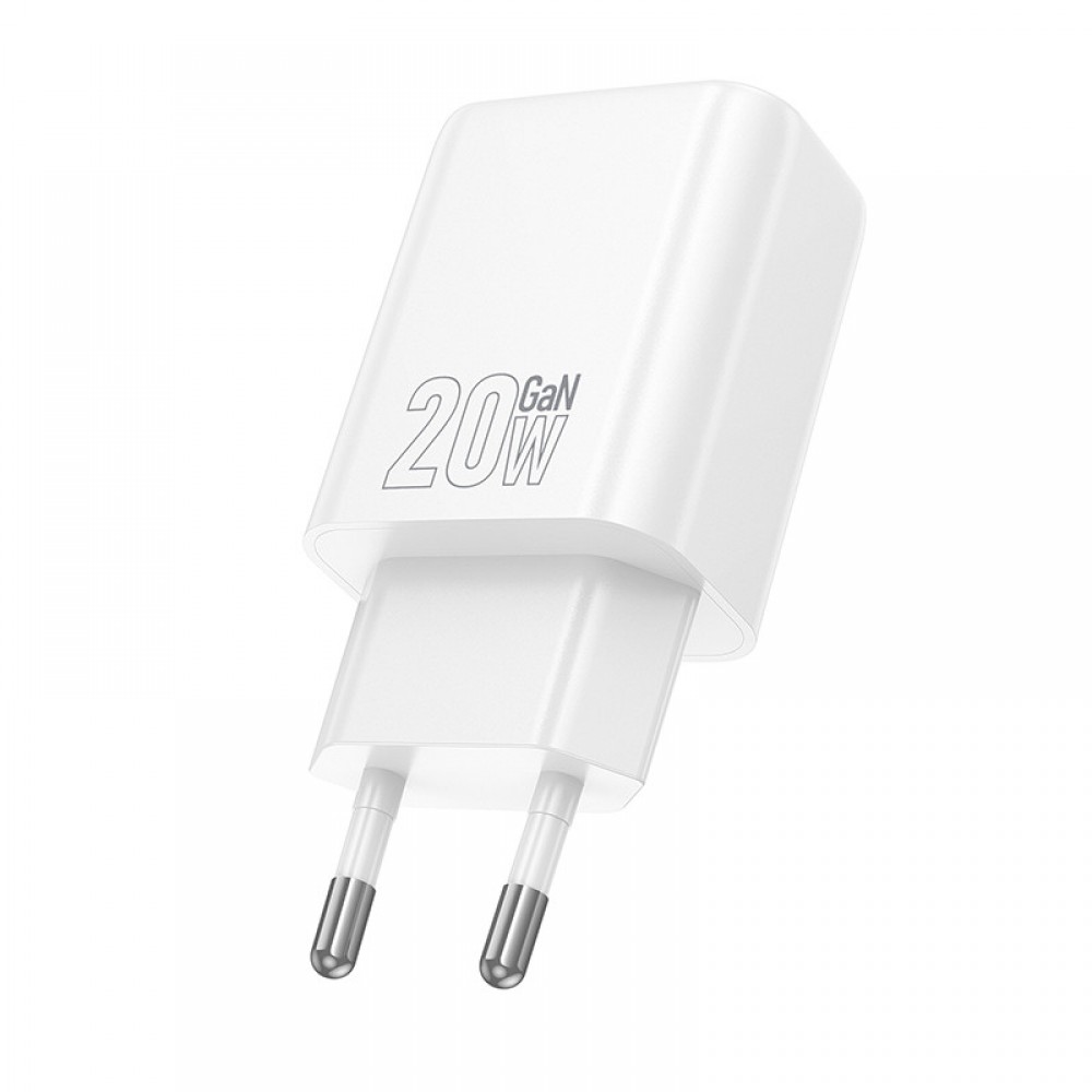 СЗУ Hoco N60 Gentle PD20W (1USB-C) + кабель Type-C to Type-C