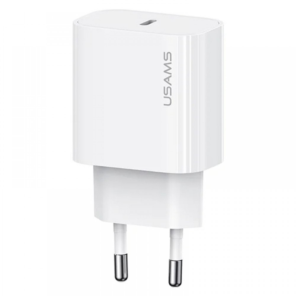 СЗУ Usams US-CC226 Kit-Yi Ser. 20W (1USB-C) + кабель Type-C to Type-C