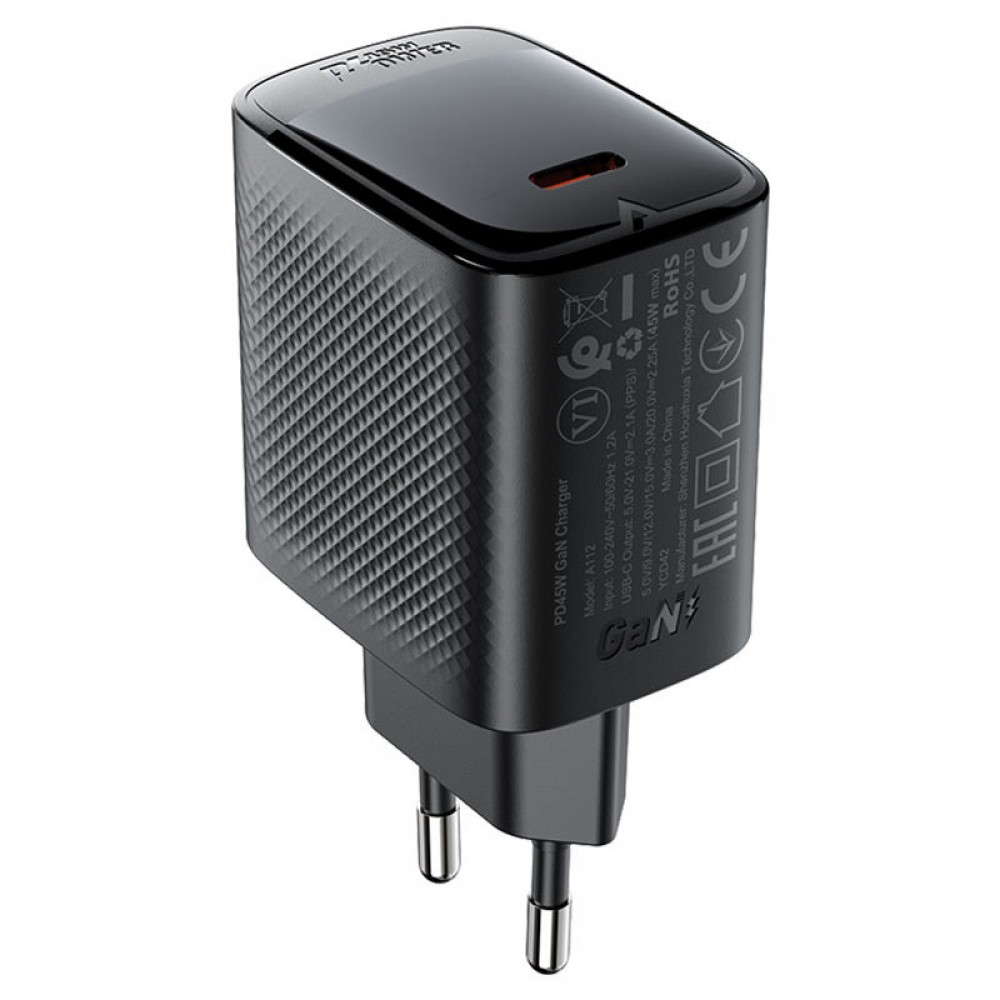 СЗУ Acefast A112 GaN PD45W (1USB-C)