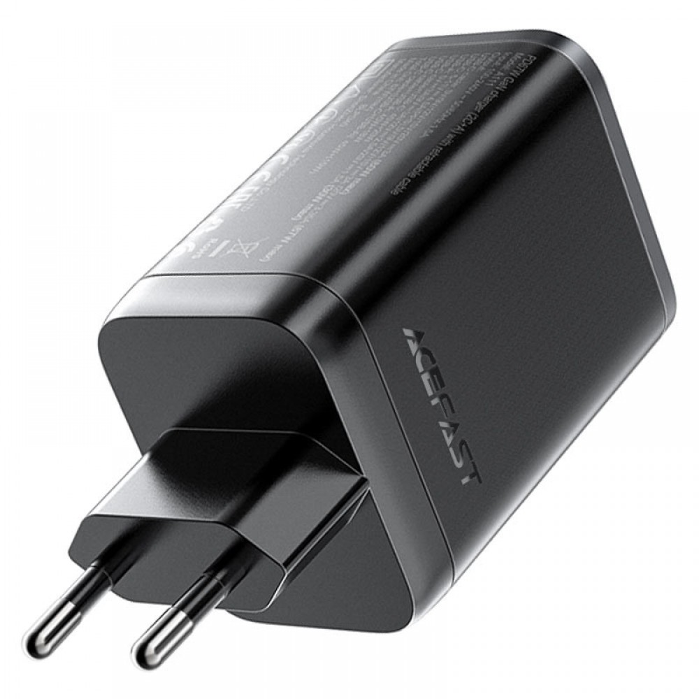 СЗУ Acefast A111 GaN With Retractable Cable Type-C PD67W (1USB-A/1C)
