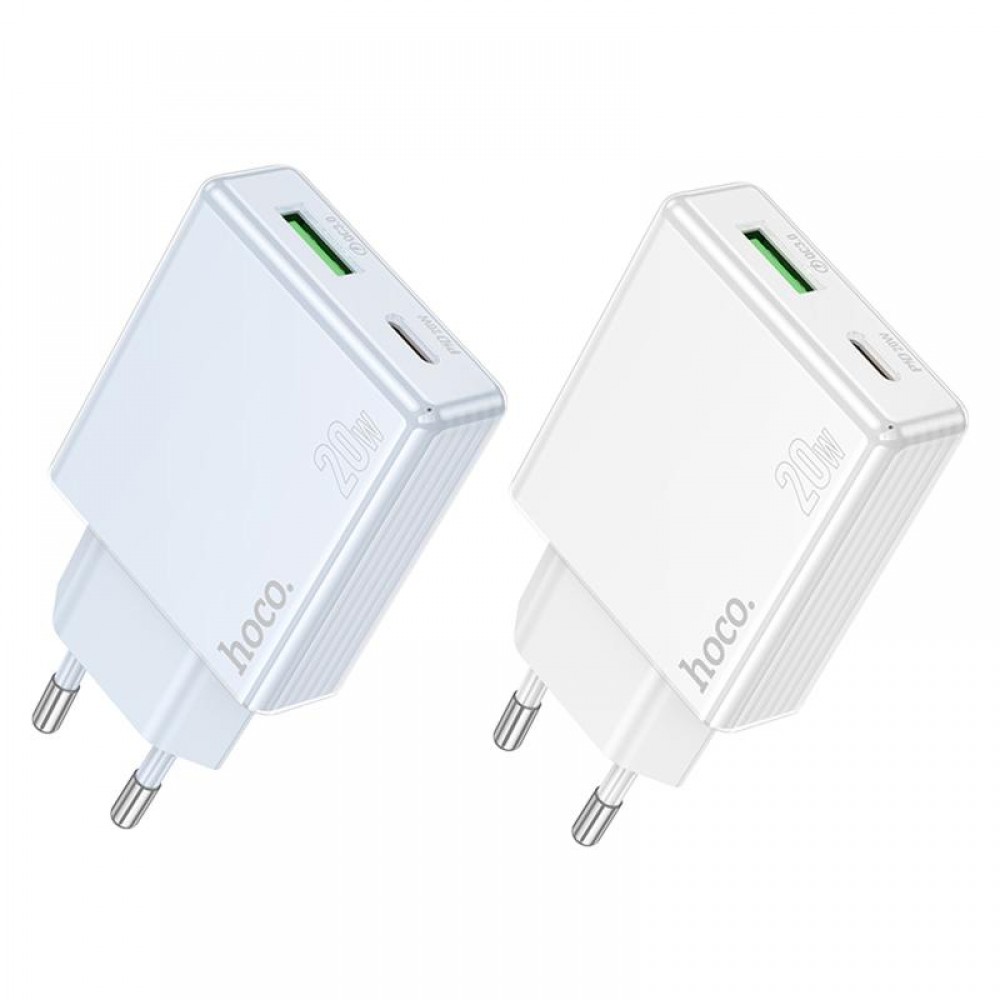 МЗП Hoco C142A Direct PD20W+QC3.0 (1USB-A/1C)