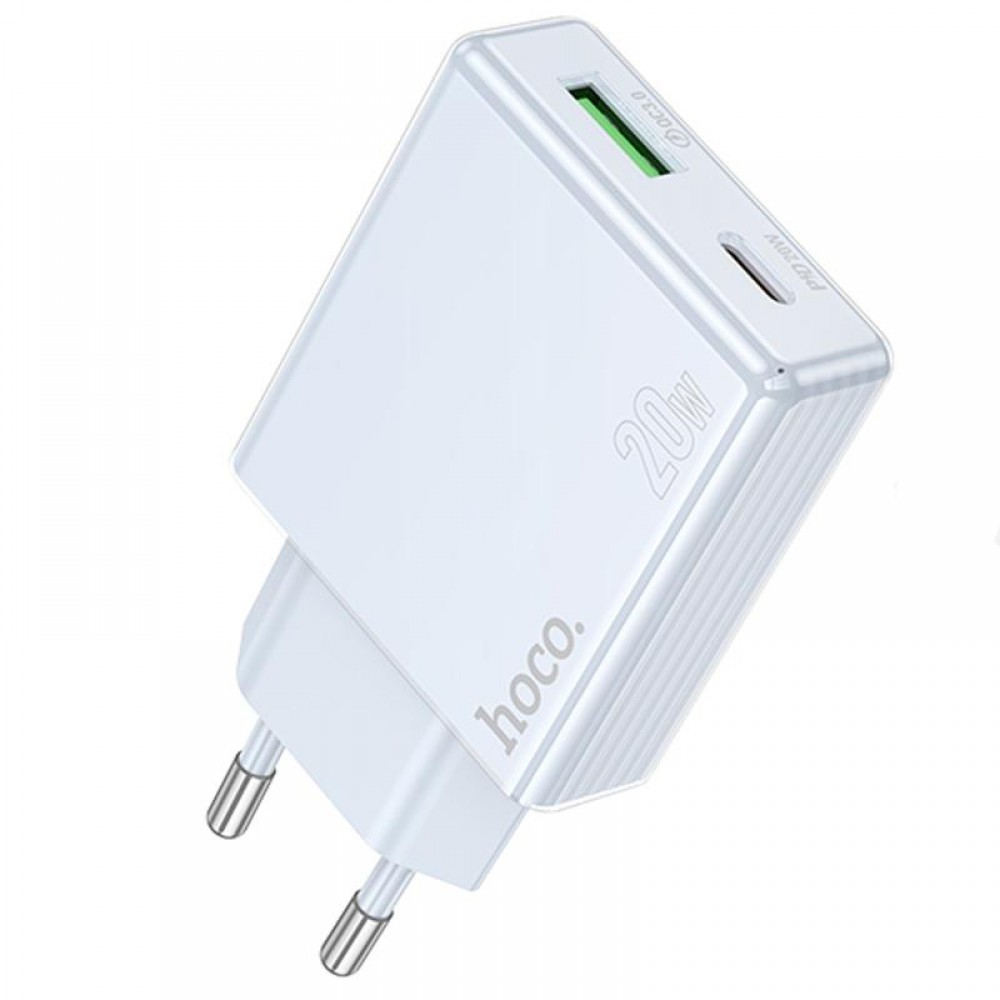 МЗП Hoco C142A Direct PD20W+QC3.0 (1USB-A/1C) МЗП Hoco C142A Direct PD20W+QC3.0 (1USB-A/1C)
