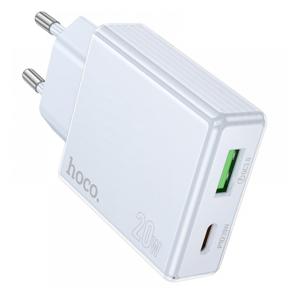 МЗП Hoco C142A Direct PD20W+QC3.0 (1USB-A/1C) МЗП Hoco C142A Direct PD20W+QC3.0 (1USB-A/1C)