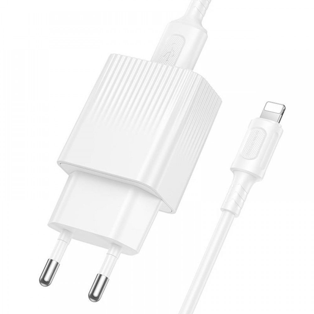 МЗП Borofone BAS71A Source 10.5W (1USB-A) + кабель USB to Lightning