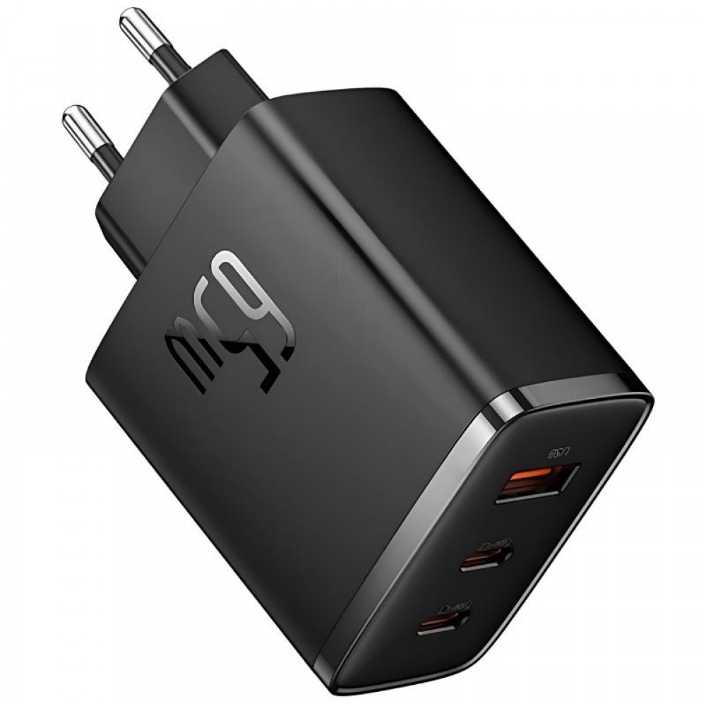 СЗУ Baseus Cube Pro Fast Charger PD65W (1USB-A/2C) (P10111404)