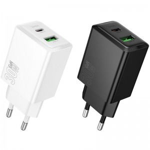 СЗУ Hoco N71 Nuevo PD30W+QC3.0 (1USB-A/1C)