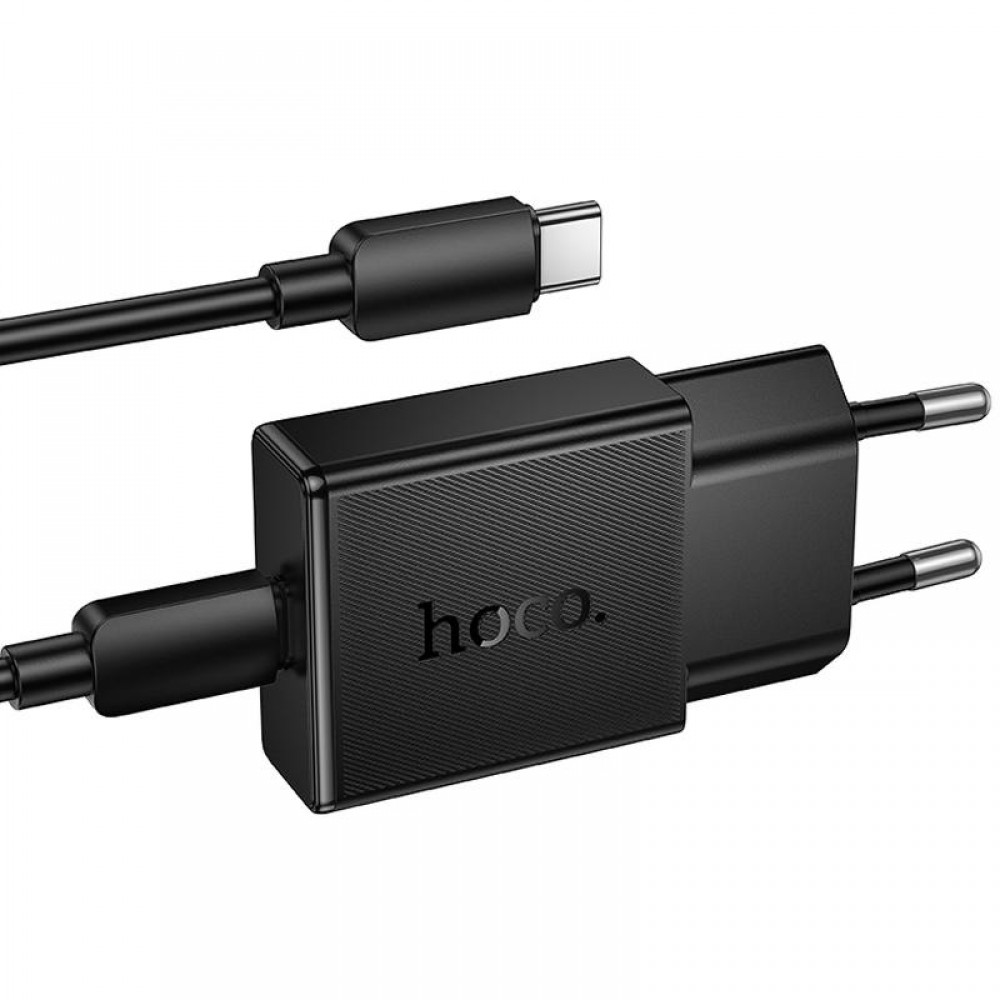 СЗУ Hoco N74 Speed ultra-thin PD25W (1USB-C) + кабель Type-C to Type-C
