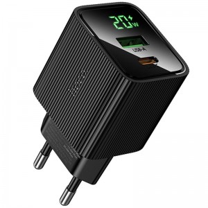 МЗП Hoco CS83A Excellent with digital display PD20W+QC3.0 (1USB-A/1C)