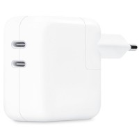 СЗУ 35W Dual Power Adapter for Apple (2USB-C) (AAA) (box)