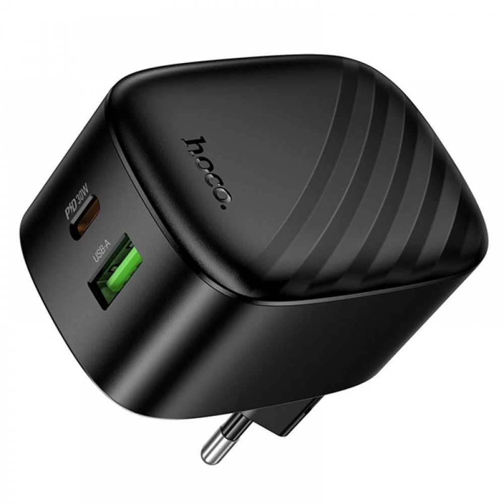 СЗУ Hoco CS102A Folding PD30W+QC3.0 (1USB-A/1C)