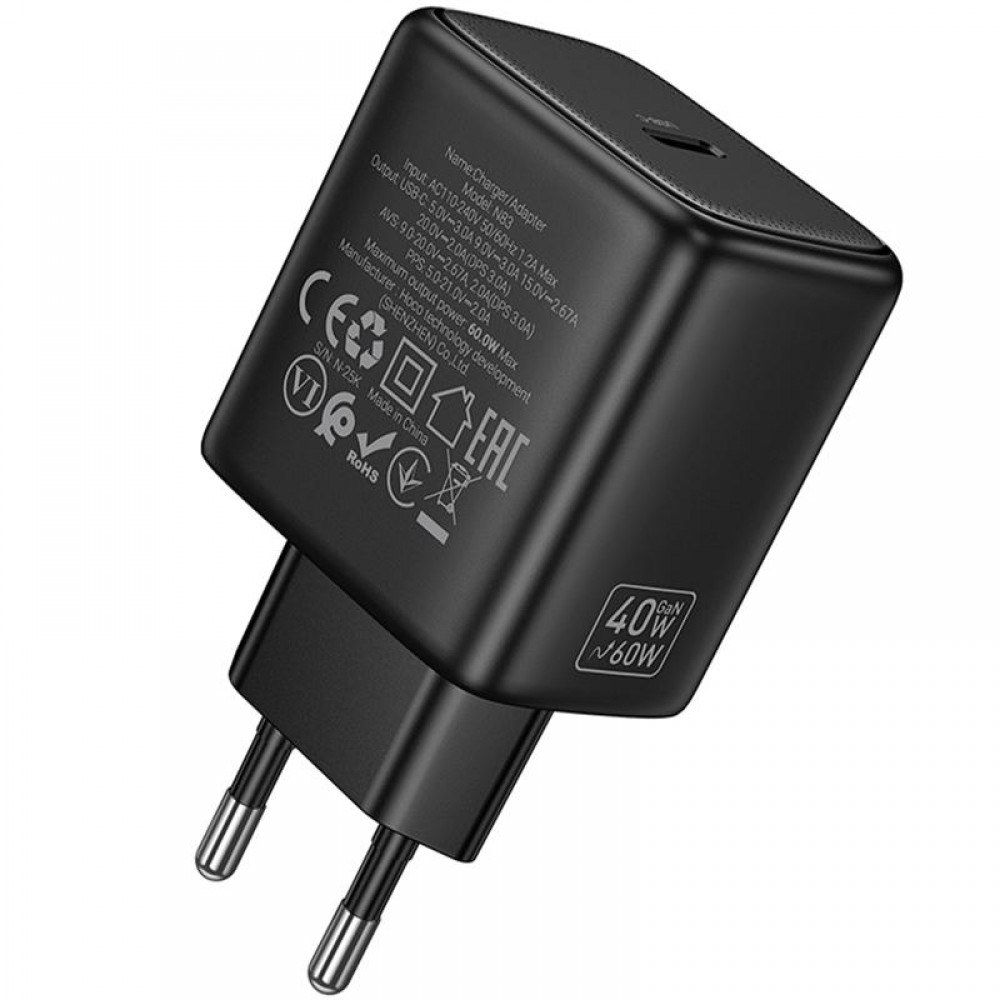 СЗУ Hoco N83 Profit PD40W (1USB-C) СЗУ Hoco N83 Profit PD40W (1USB-C)