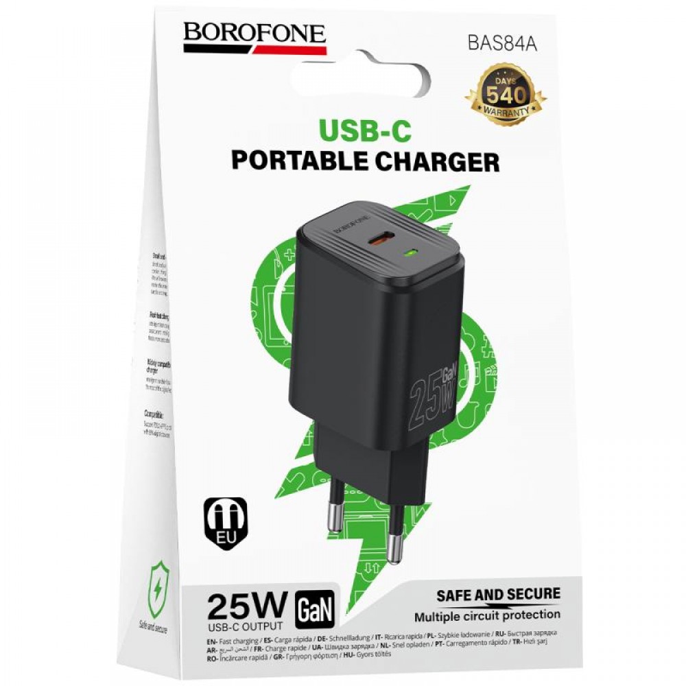 МЗП Borofone BAS84A Star PD25W (1USB-C) МЗП Borofone BAS84A Star PD25W (1USB-C)