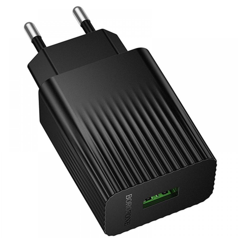 МЗП Borofone BAS72A Source QC3.0 (1USB-A) МЗП Borofone BAS72A Source QC3.0 (1USB-A)