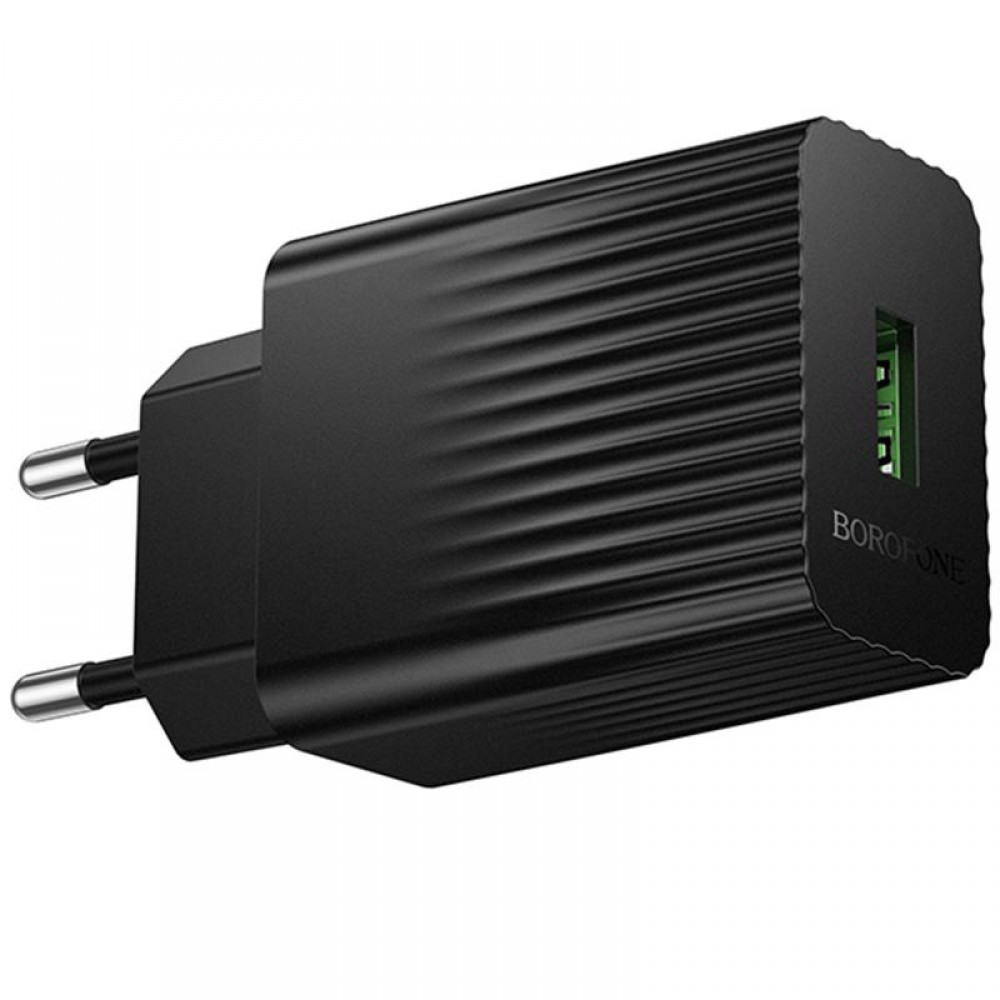 МЗП Borofone BAS72A Source QC3.0 (1USB-A) МЗП Borofone BAS72A Source QC3.0 (1USB-A)