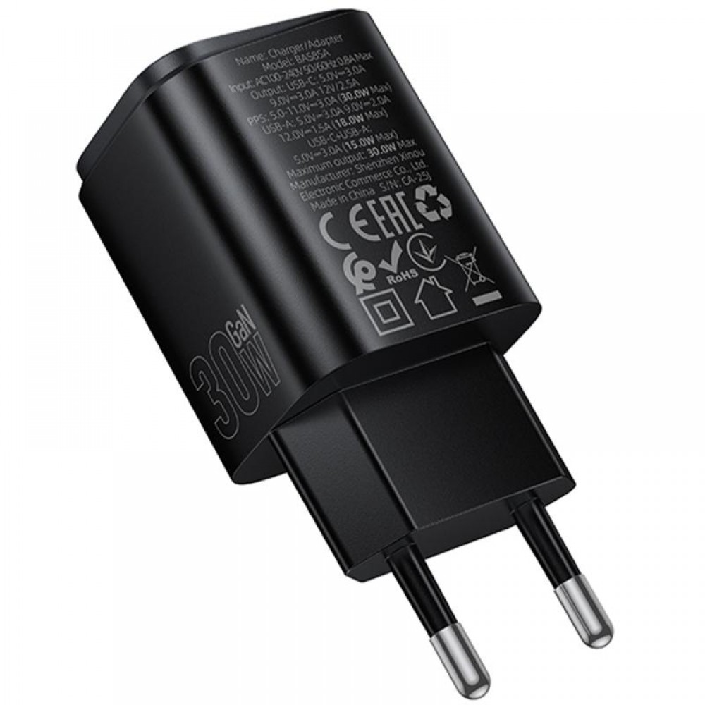 МЗП Borofone BAS85A Star PD30W+QC3.0 (1USB-A/1C)