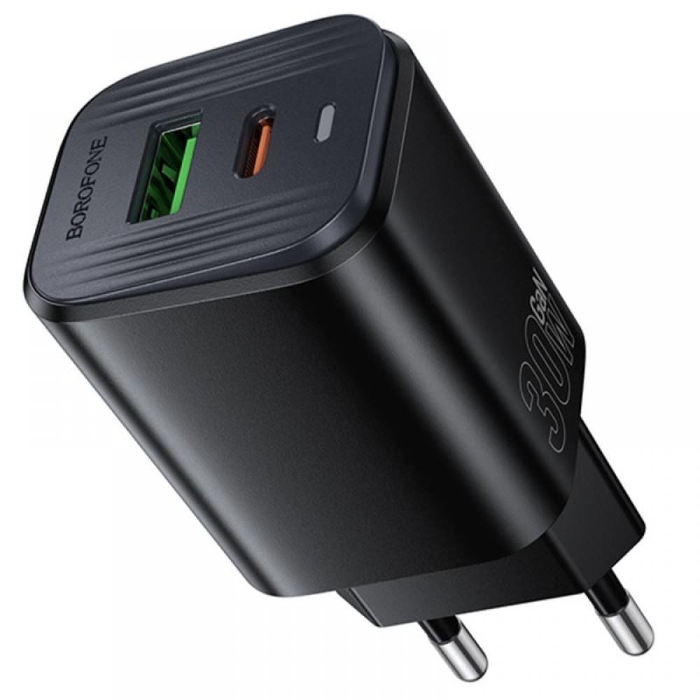 МЗП Borofone BAS85A Star PD30W+QC3.0 (1USB-A/1C)