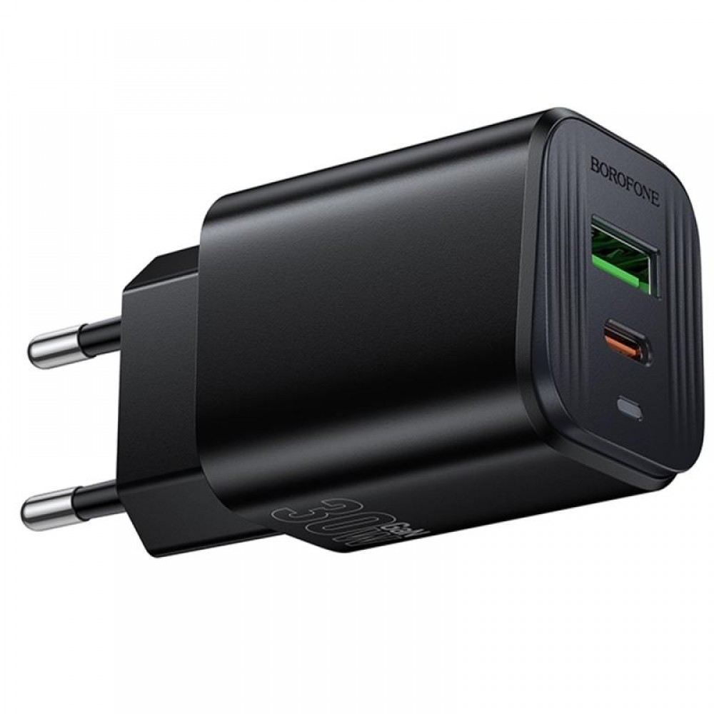МЗП Borofone BAS85A Star PD30W+QC3.0 (1USB-A/1C)