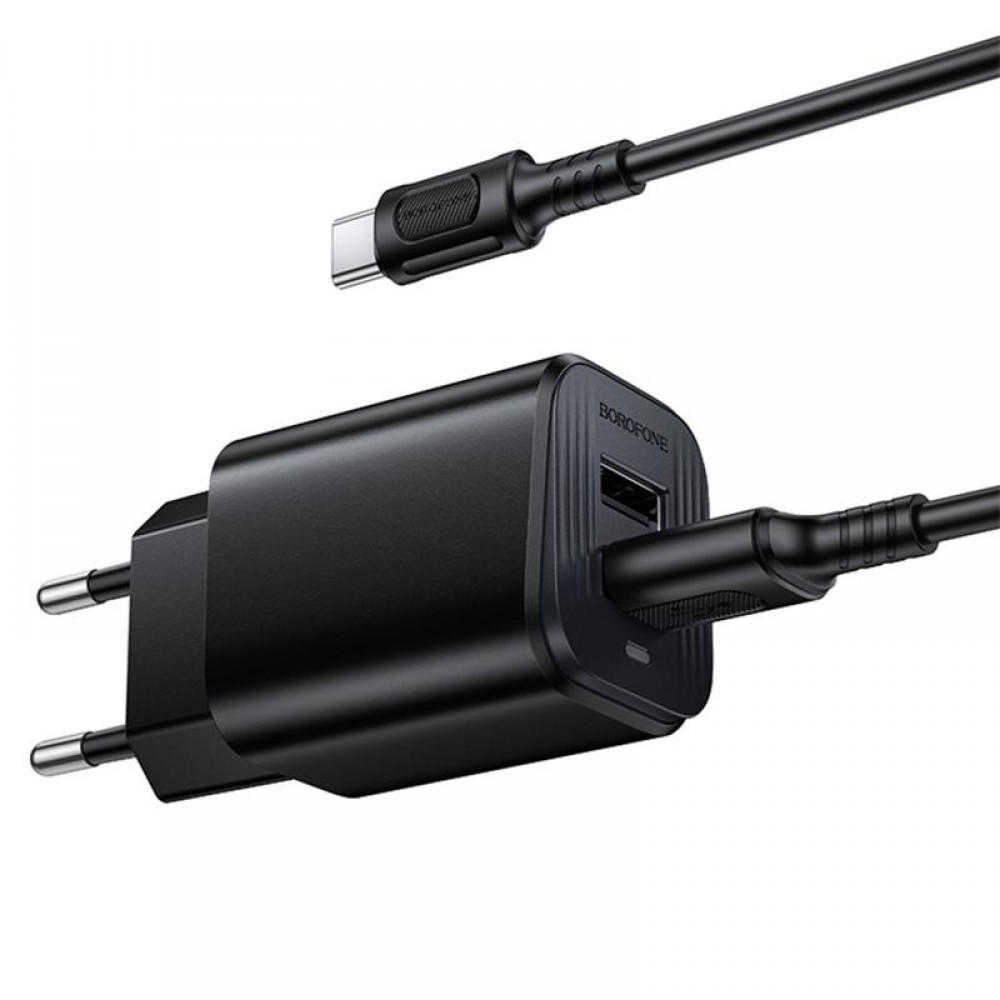 МЗП Borofone BAS81A Star 10.5W (2USB-A) + кабель USB to Type-C МЗП Borofone BAS81A Star 10.5W (2USB-A) + кабель USB to Type-C